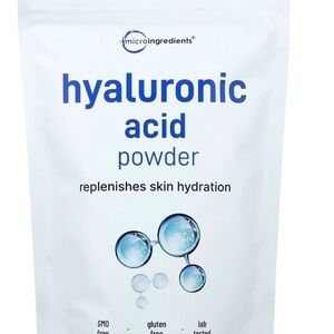 Micro Ingredients Hyaluronic Acid Powder  BNIB 3.52oz Amazing Skin Care